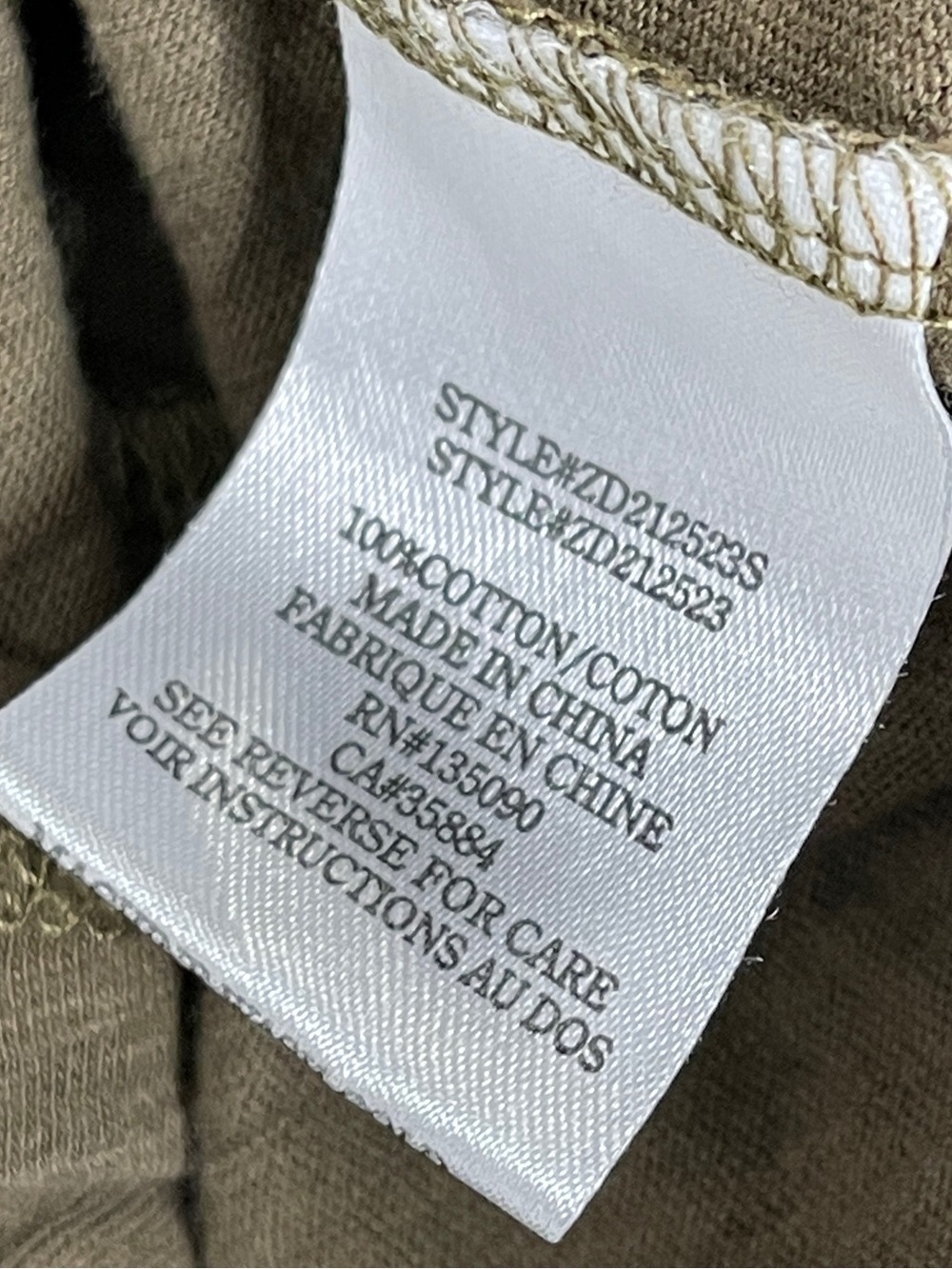 Z Supply Rory Tiered Slub Maxi Dress Olive GreenSize Large NWT 100% Cotton Comfy - Picture 9 of 10
